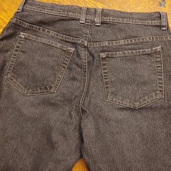 Ladies Gloria Vanderbilt Dark Wash Size 10 High Waisted Jeans - Picture 2 of 3